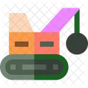 Demolition Crane  Icon