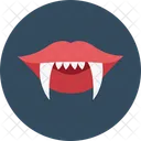 Demon Mouth Halloween Demon Mouth Halloween Denture Fangs Icon