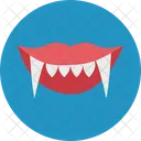 Demon Mouth Halloween Demon Mouth Halloween Denture Fangs Icon