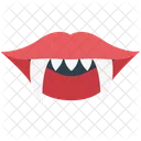 Demon Mouth Halloween Demon Mouth Halloween Denture Fangs Icon