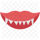 Demon Mouth Halloween Demon Mouth Halloween Denture Fangs Icon