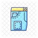 Denim Repair Denim Clothing Icon