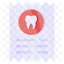 Dental Bill  Icon