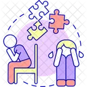 Depression Unhappy Child Icon