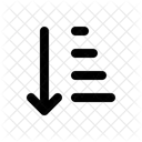 Descending Sorting Sort アイコン
