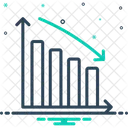 Descending Downward Arrow アイコン