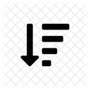 Sorting Sort Filter Icon