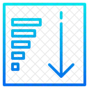 Descending Sorting Report Chart アイコン