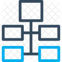 Design Process Flow Connection Icon