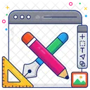 Design Tools Design Equipment Stationery Icon