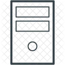 Desktop PC Tower Symbol