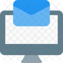 Desktop Email  Icon