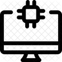 Desktop Processor  Icon