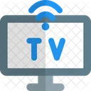 Desktop Tv Wireless  Icon