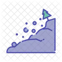 Deslizamientos De Tierra Avalanchas Deslizamientos De Tierra Icono