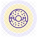 Dessert Line Icon Icon