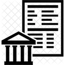 Detalhes Bancarios Conta Servicos Bancarios Ícone