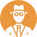 Detective Spy Secret Agent Icon