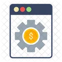 Graph Marketing Bank Icon