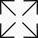 Fleche Propagation Developpement Icône