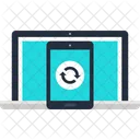 Device Synchronize Data Icon