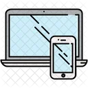 Smart Phone Laptop Icon