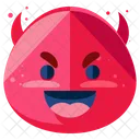 Devil Emoji Face Icon