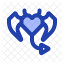 Simple Love Heart Icon