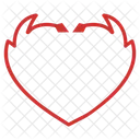 Devil Love Arrow Arrow Heart Icon