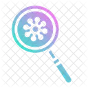 Devirus Virus Magnifying Icon