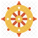 Dharma Wheel  Icon