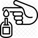 Diabetes Glucometer Analysis Symbol