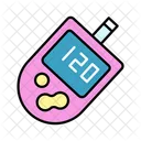 Diabetes Checker Blood Glucose Health Icon