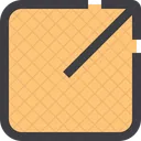 Diagonal Arrow Resize Scaling Icon