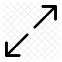 Diagonal Resize Resize Arrow アイコン