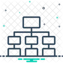 Diagram Blueprint Hierarchy Icon