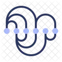 Arco Diagrama Conexao Ícone