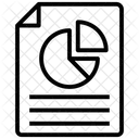 Diagramme Circulaire Diagramme Circulaire Analyse De Donnees Icône