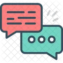 Dialog Communication Study Icon