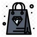 Diamanten einkaufen  Symbol