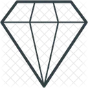 ダイヤモンド、宝石、ジュエル アイコン