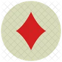 Diamond Card Gambling Icon