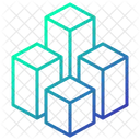 Geometric Cube 3 D Icon