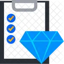 Diamond Verification  Icon