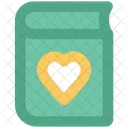 Diario Corazon Signo Icono