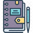 Diary Journal Notebook Icon