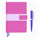 Diary Book Notebook Icône