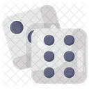 Dice Gambling Luck Game Icon