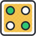 Dice Cube Gambling Icon