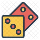 Dice Ludo Game Icon